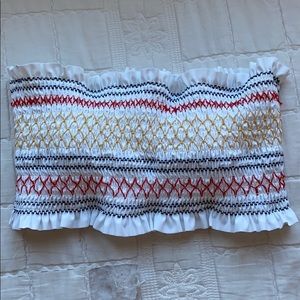 strapless bandeau swimsuit top from zaful